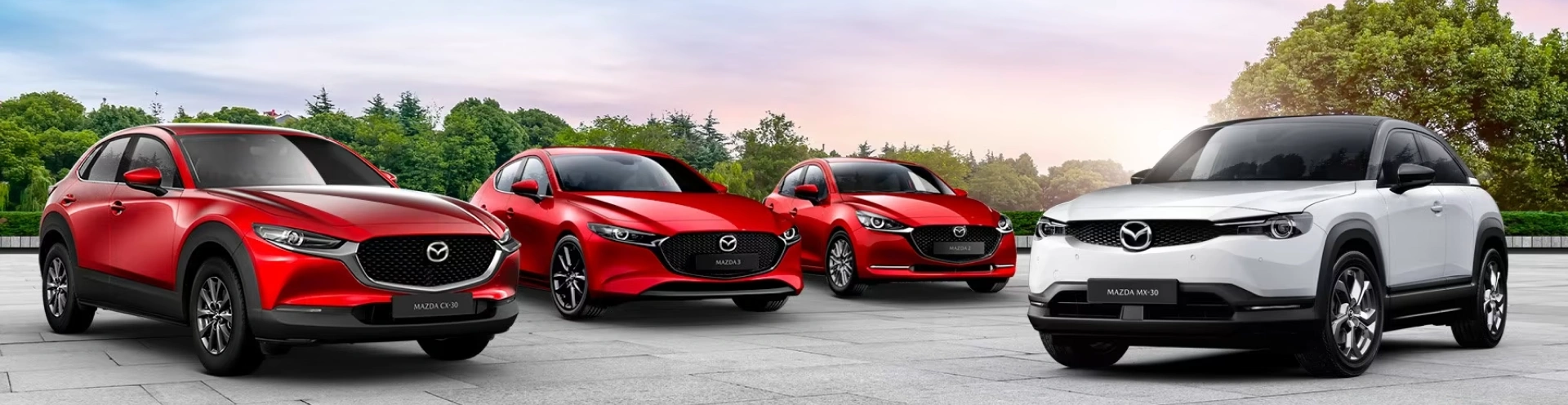 Landing Mazda – Banner