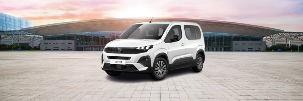 Oferta Renting para empresas y autónomos: Peugeot Rifter desde 319€ al mes
