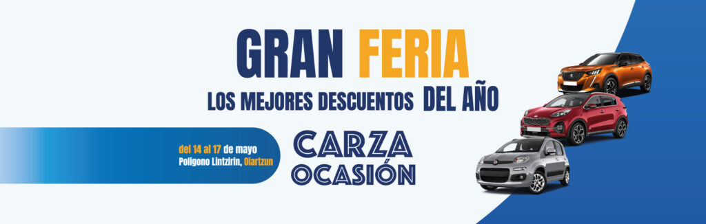 GRAN FERIA CARZA OCASIÓN GIPUZKOA