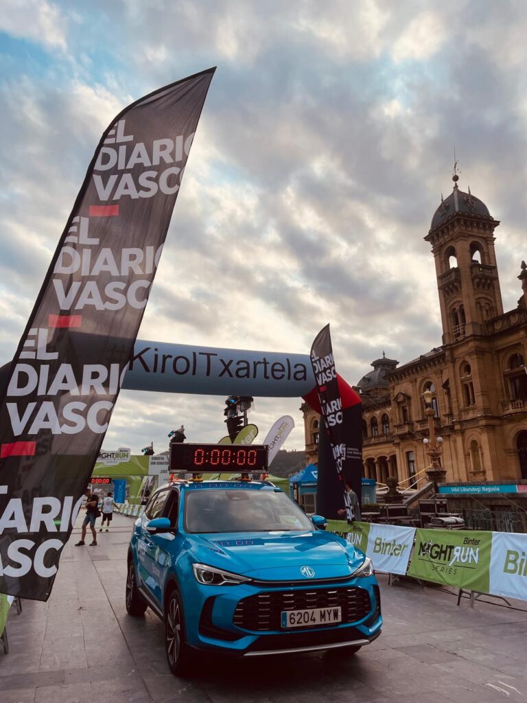 La Binter Night Run 2025 Donostia – San Sebastián se tiñe de verde junto a MG Gizacar