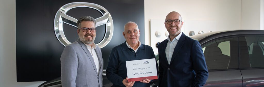 Mazda Saracosta, entre los 25 mejores concesionarios Mazda de España en el Leadership Summit 2025