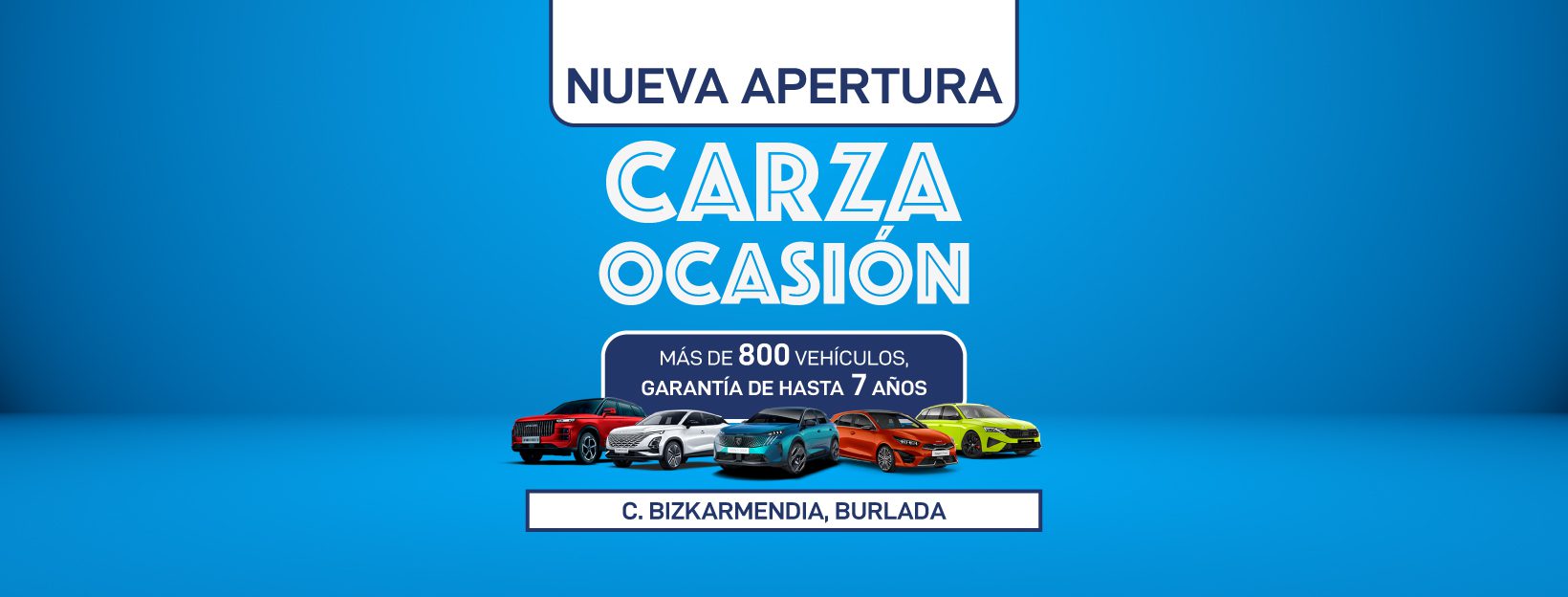 Nueva Apertura Carza Ocasión