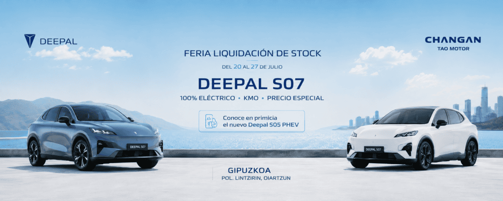 Feria Liquidación de Stock Deepal S07 en Tao Motor Gipuzkoa