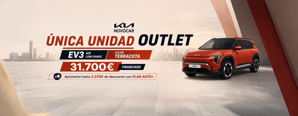 Kia EV3 Air Long Range: única unidad outlet por 31.700 € financiado*