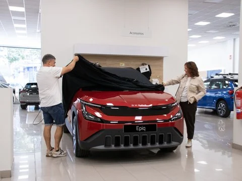 Škoda Zaratecno celebra la entrega de su primer Škoda Epiq
